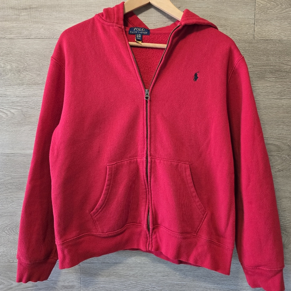 Polo by Ralph Lauren Vibrant Red Hoodie